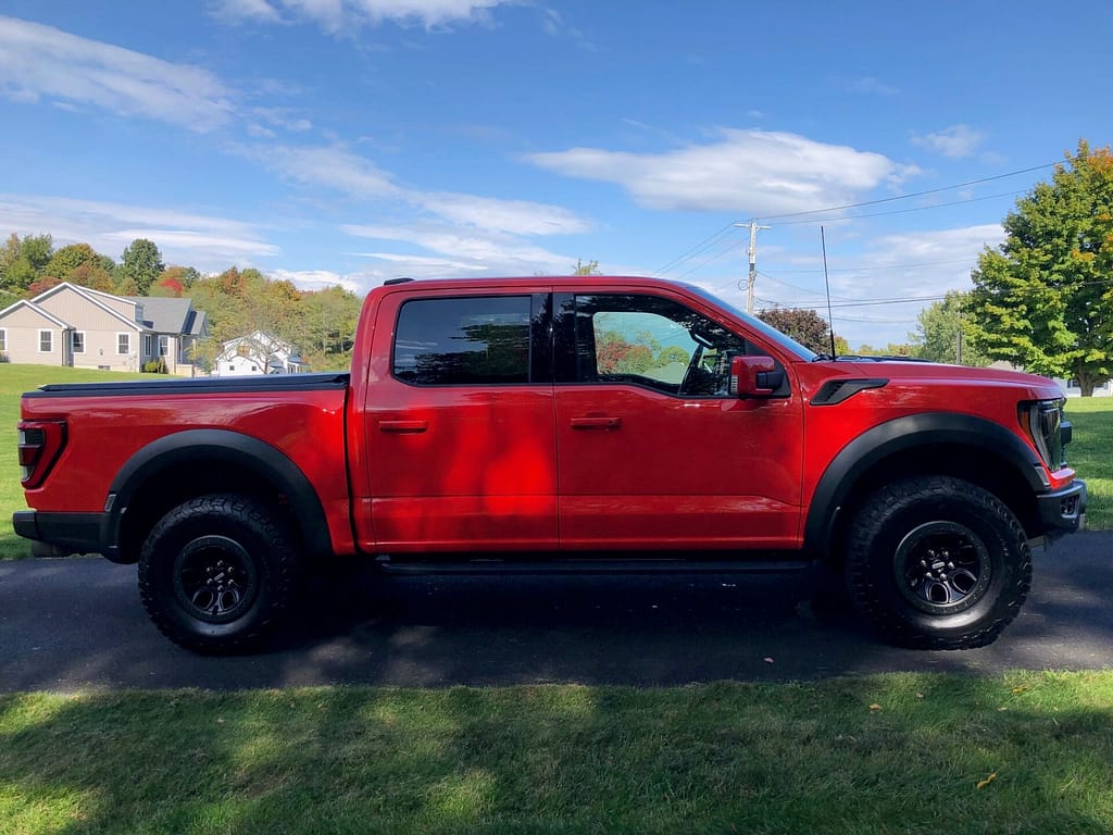 Paint Correction and System X Ceramic Coating on a Ford Raptor in Marlboro NY 12542