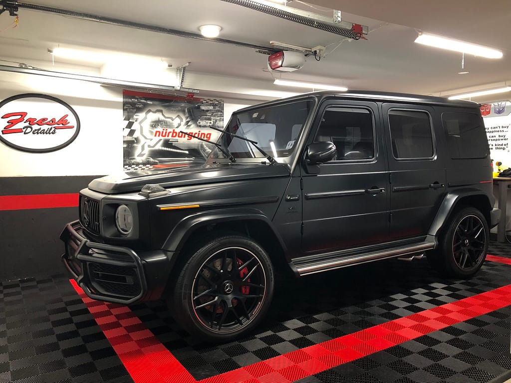 Ceramic Coating on a Mercedes AMG G63 in Marlboro NY