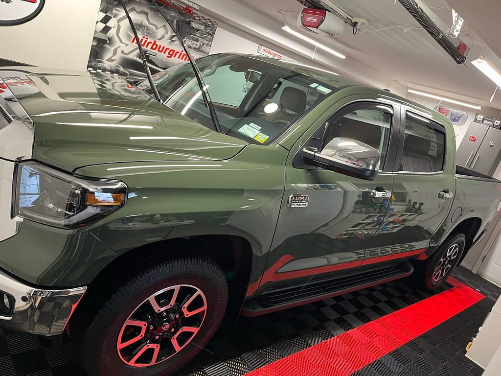 System X Ceramic Coating on a TRD Tacoma in Milton NY 12547