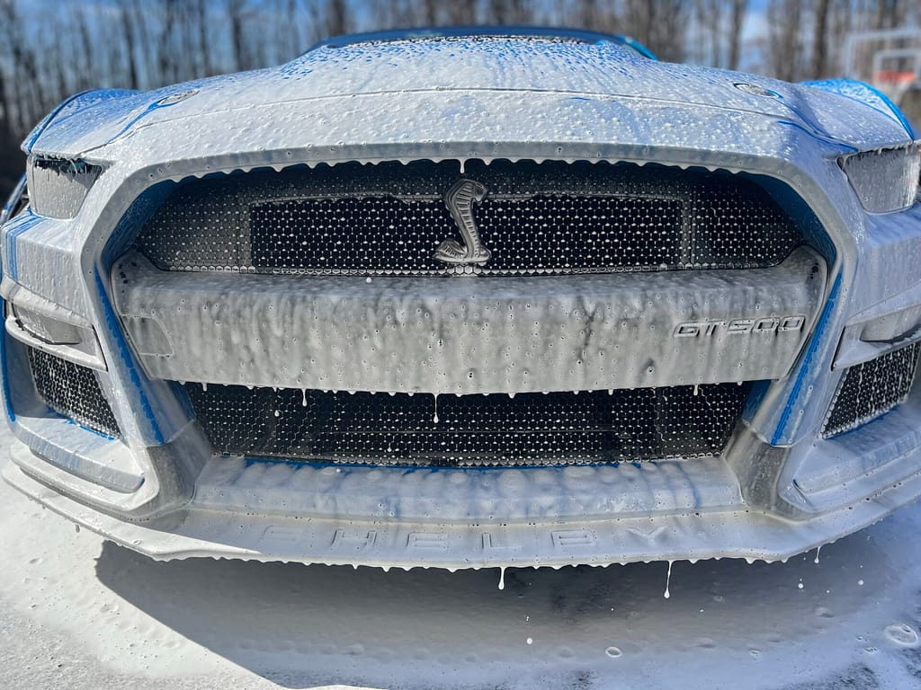 Ceramic Coating on a Shelby GT500 in Milton NY 12547