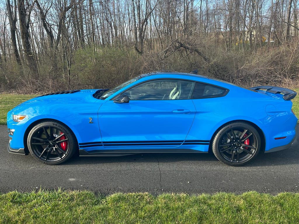Ceramic Coating on a Shelby GT500 in Milton NY 12547