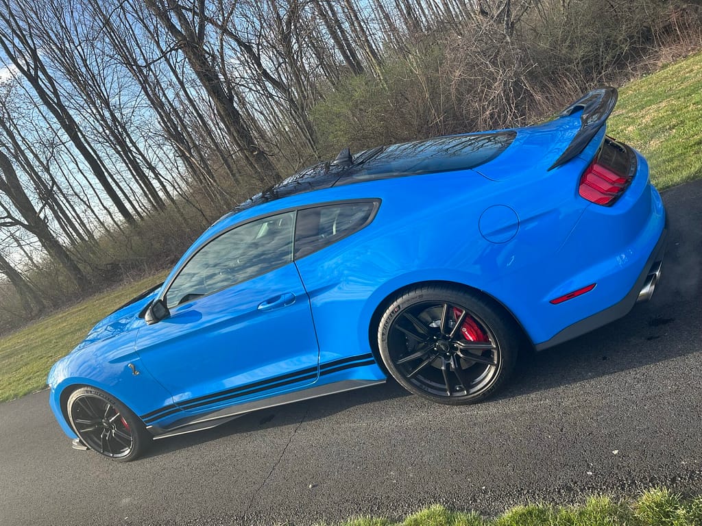 Ceramic Coating on a Shelby GT500 in Milton NY 12547