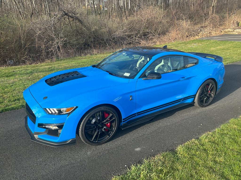 Ceramic Coating on a Shelby GT500 in Milton NY 12547