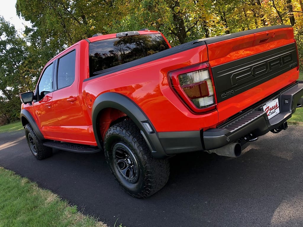 Paint Correction and System X Ceramic Coating on a Ford Raptor in Marlboro NY 12542