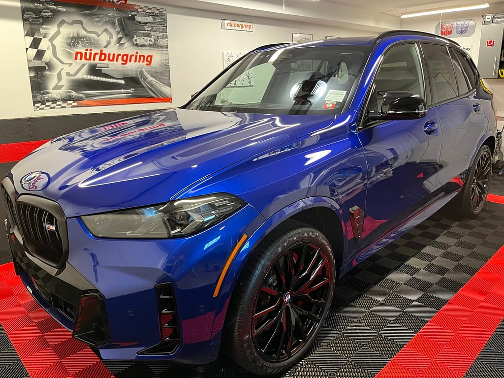 Ceramic Coating on a BMW x5 in Milton NY 12547