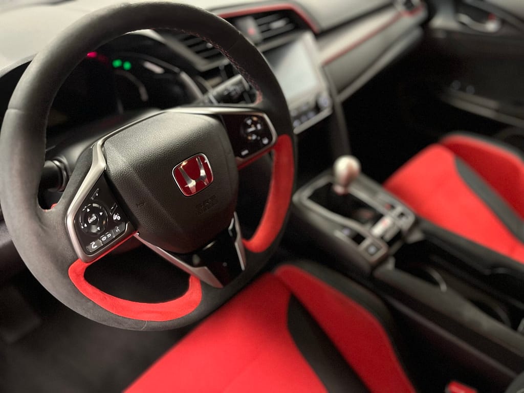 Full Interior Detail on a Honda Civic Type R in Milton NY 12547