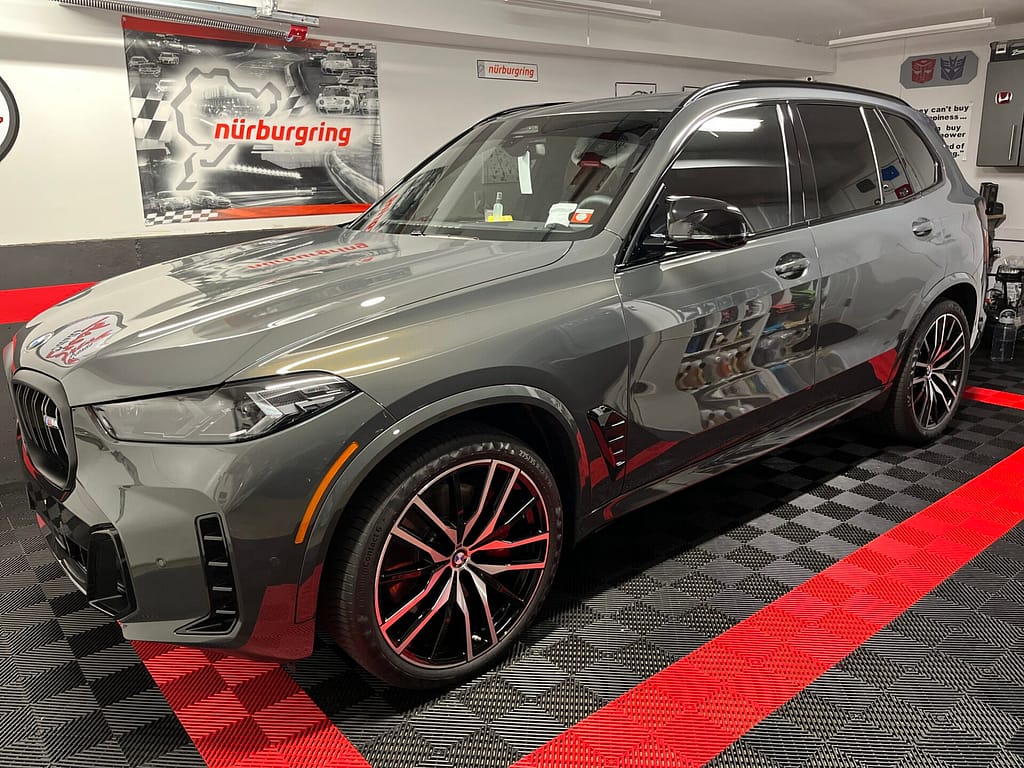 Ceramic Coating on a BMW x5 in Milton NY 12547