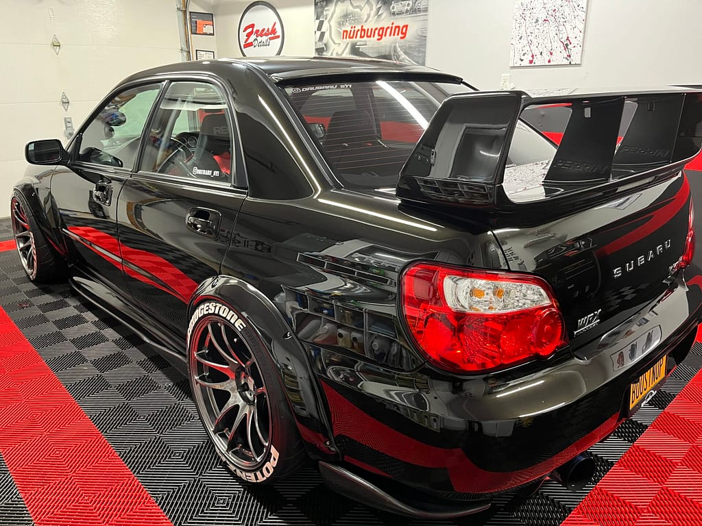 Full Exterior Detail on Subaru STI in Marlboro NY