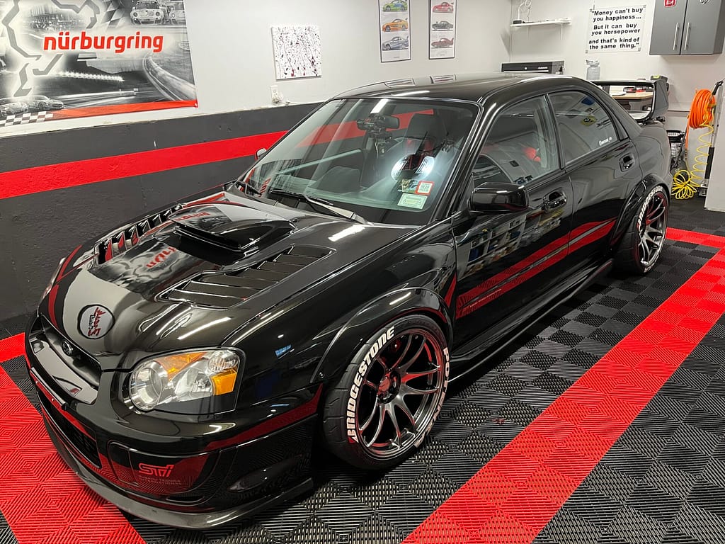Full Exterior Detail on Subaru STI in Marlboro NY