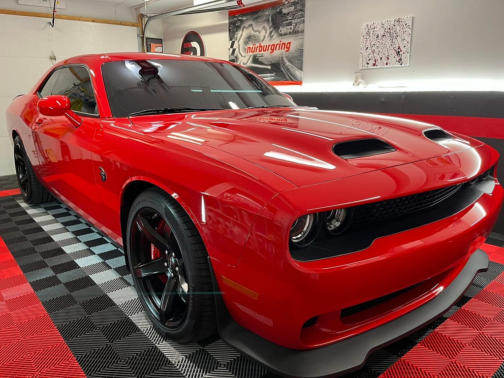 Ceramic Coating on a Dodge Challenger in Marlboro NY