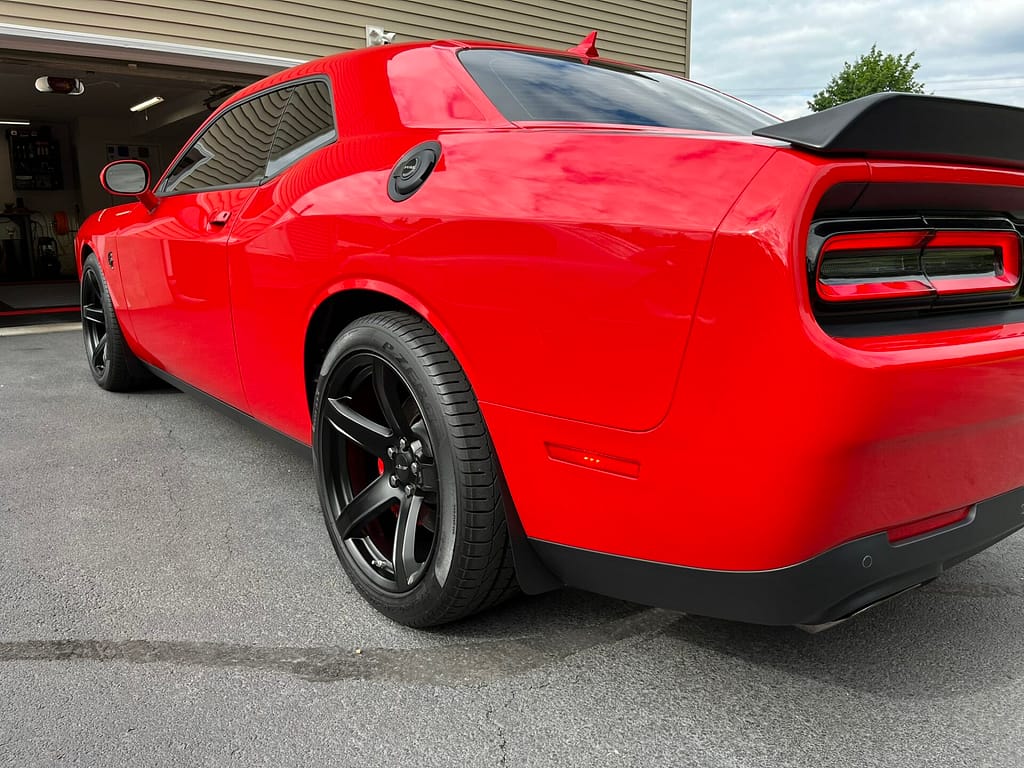 Ceramic Coating on a Dodge Challenger in Marlboro NY