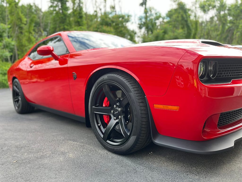 Ceramic Coating on a Dodge Challenger in Marlboro NY