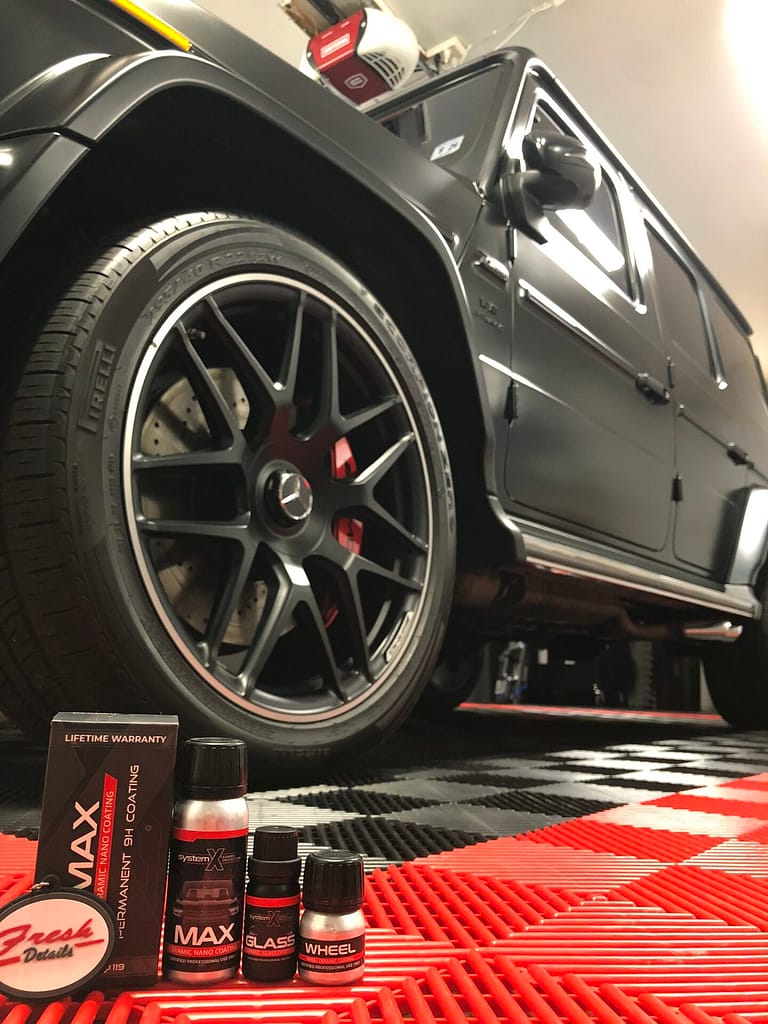 Ceramic Coating on a Mercedes AMG G63 in Marlboro NY