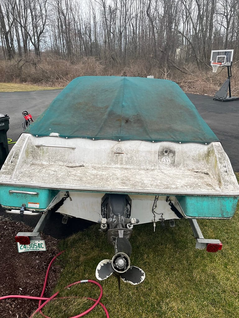 Boat Detail, Paint Correction in Marlboro NY