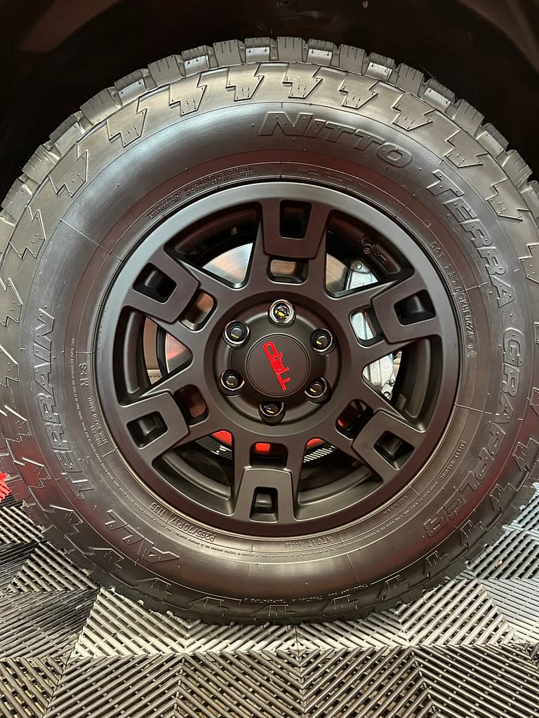 Wheel Ceramic Coating on a Toyota 4 Runner in Milton NY 12547