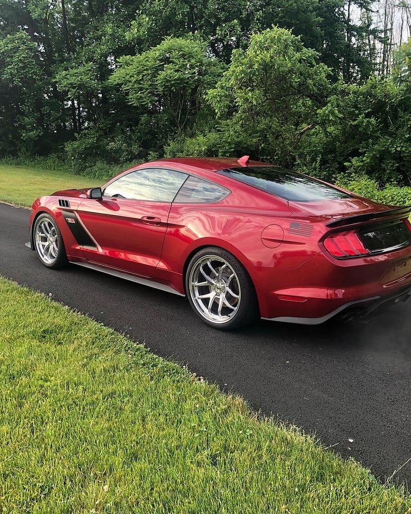 Ceramic Coating on a Ford Mustang Roush in Milton NY 12547