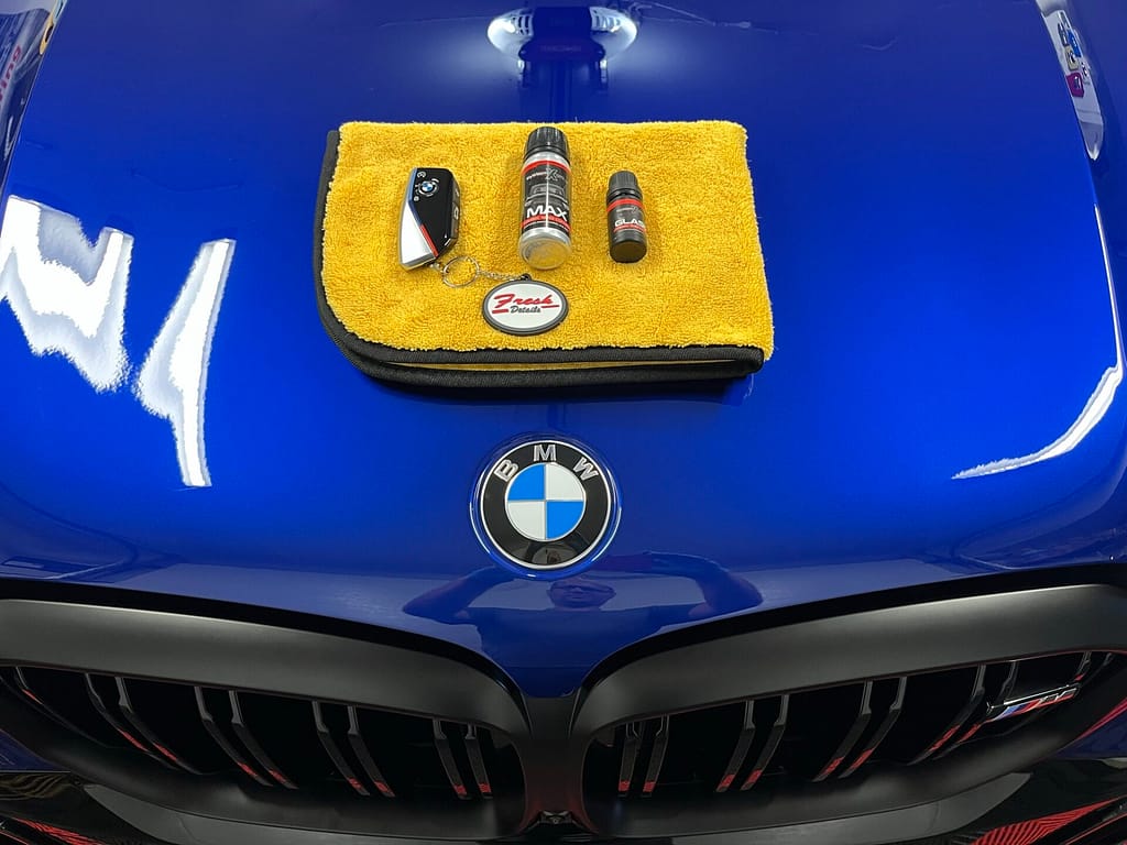 Ceramic Coating on a BMW x5 in Milton NY 12547